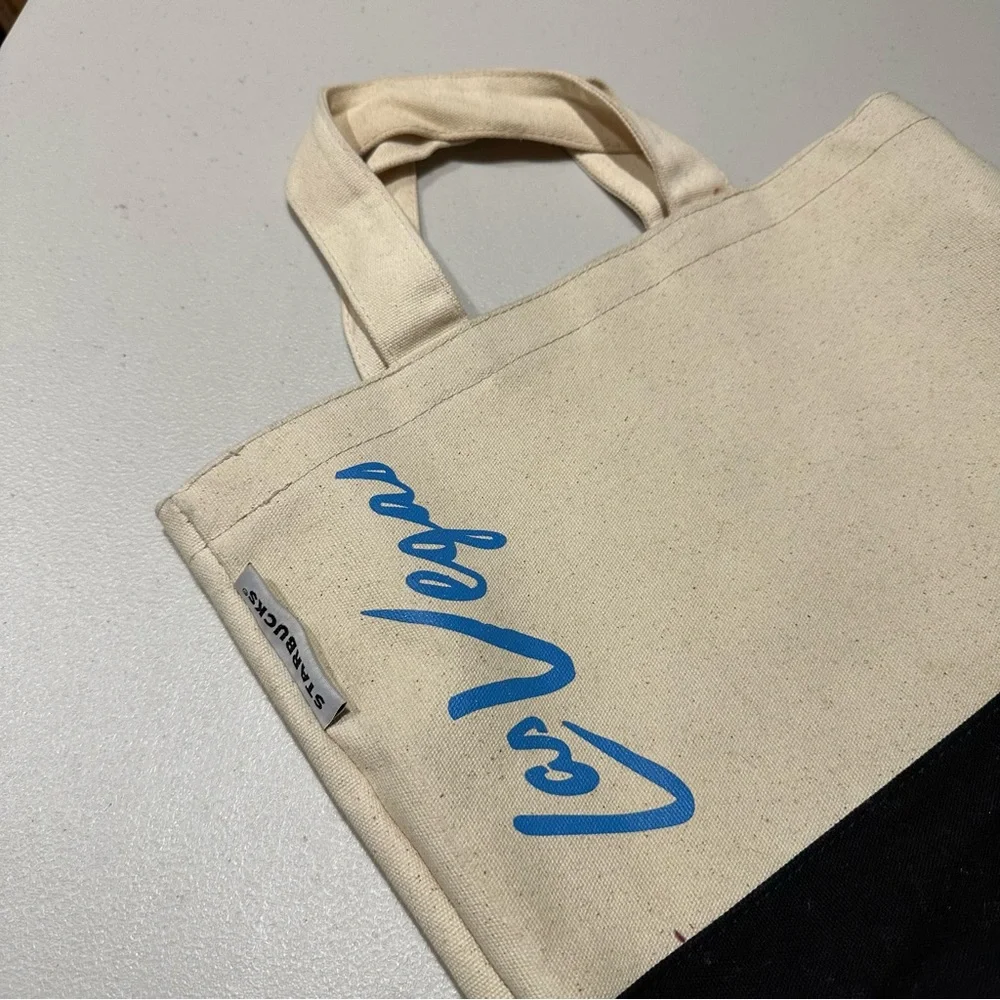 Starbucks Las Vegas Rare Canvas Tote Bag